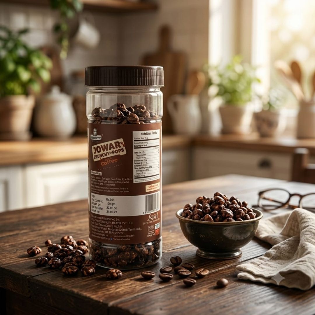 Farmerette Jowar Pops - Coffee