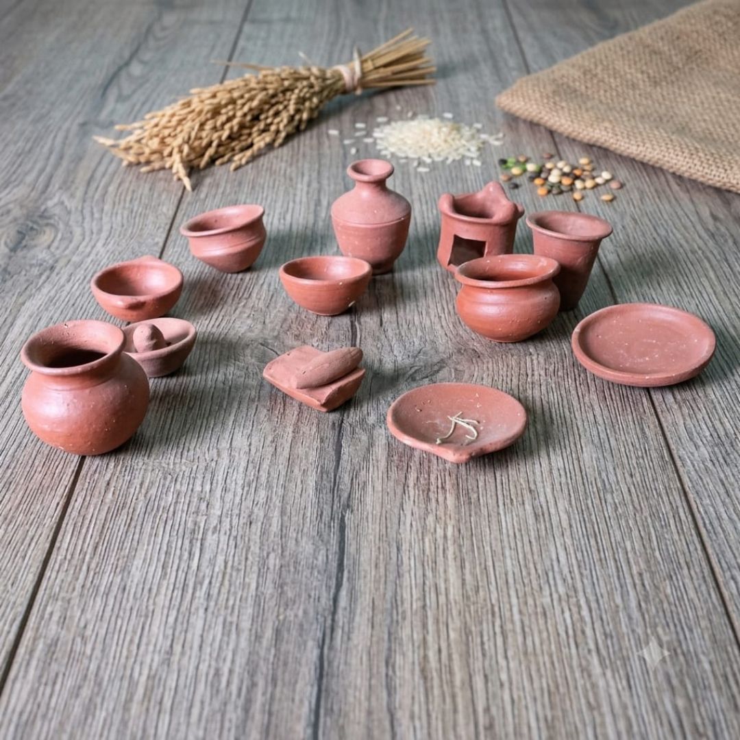 Kids Clay Kitchen Set