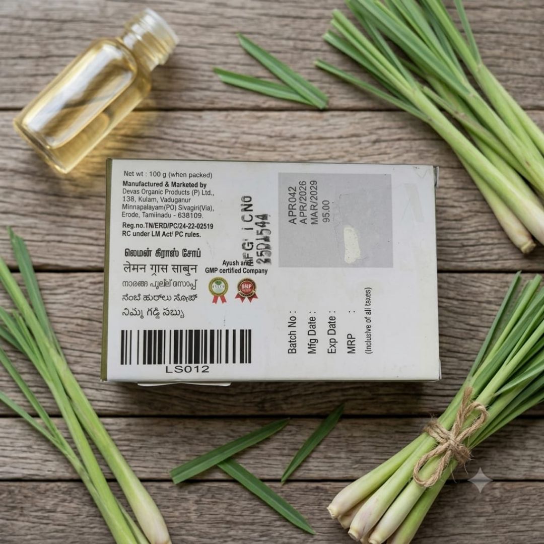 Miyo Fresh Lemongrass Soap