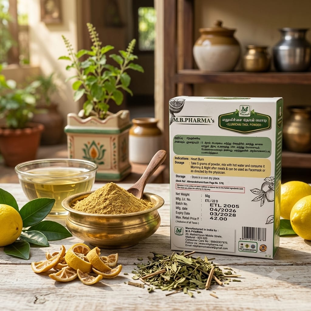 Siddha Lemon Peel Podi