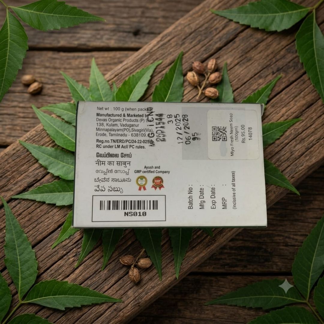 Miyo Fresh Neem Soap