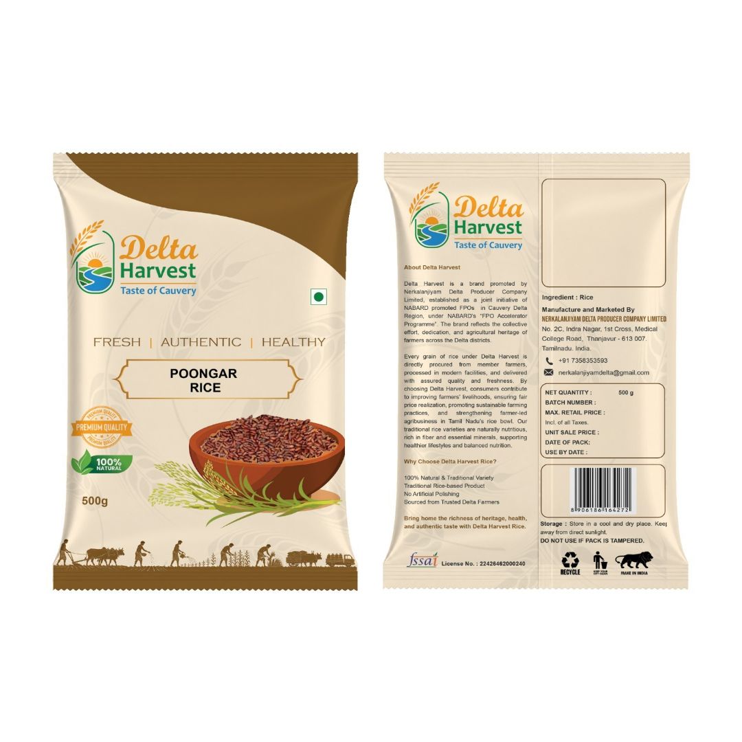 Nerkalanjiyam Delta Poongar Rice