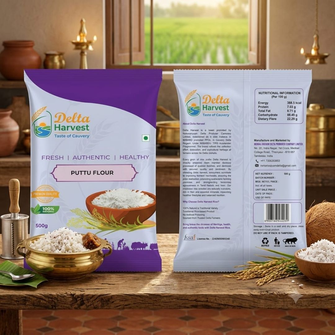 Nerkalanjiyam Delta Rathasali Puttu Flour