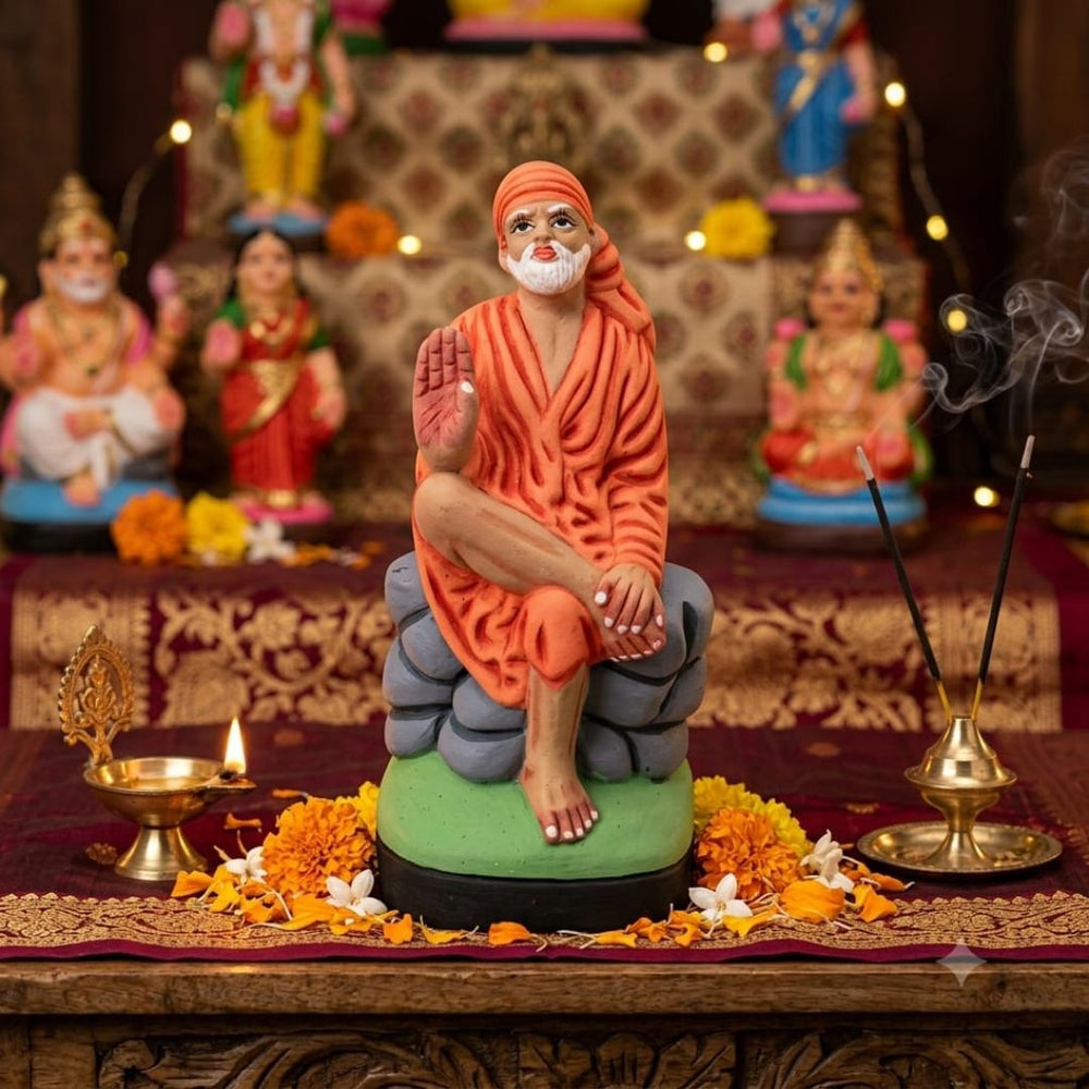KAVC Saibaba Clay Toy