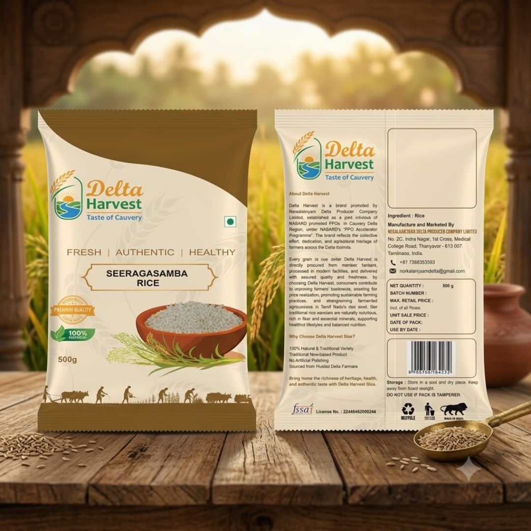 Nerkalanjiyam Delta Thooyamalli Rice