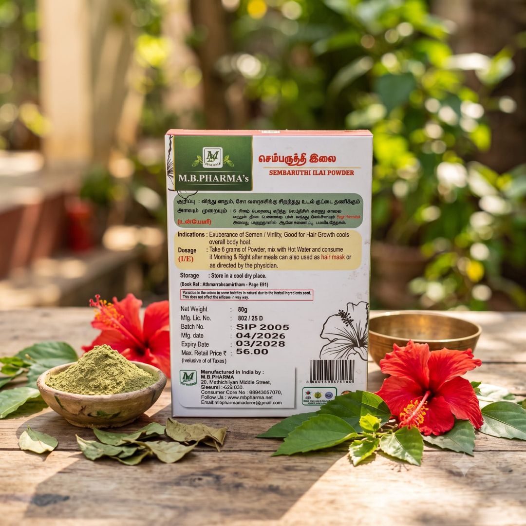 Siddha Sembaruthi Leaf Podi